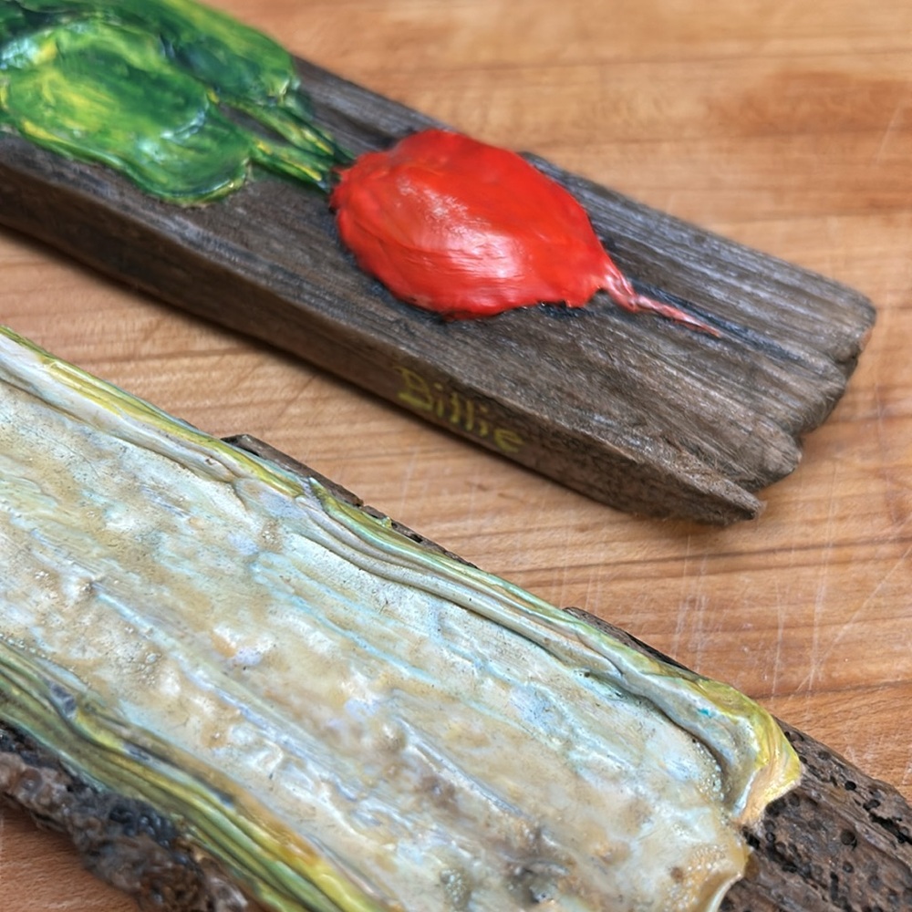 Driftwood Art hand painted wall art - Picture 4 of 8